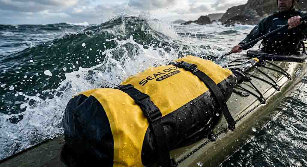 Submersion Dynamics in Kayak Capsizes: Why Stitchless Polyether TPU Duffels Defeat Hydraulic Waves