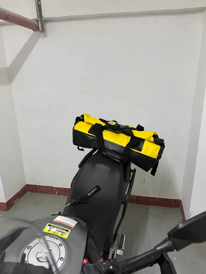 How to Carry Luggage on a Motorcycle Without a Rack