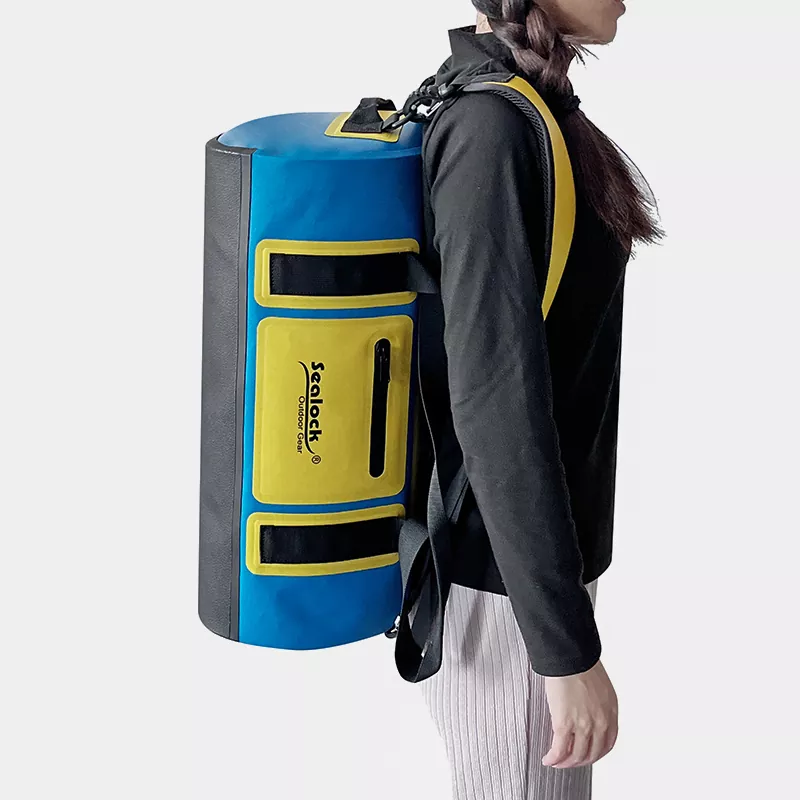 Waterproof Duffel Bag with Airtight Zipper vs Roll Top Closure