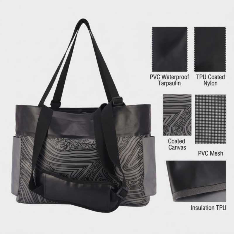 Waterproof Tote Bag Material Selection Guide