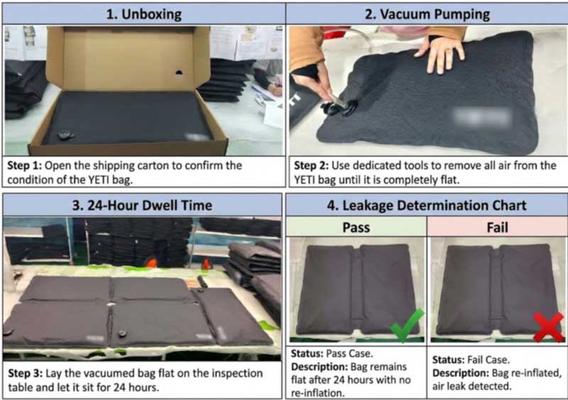 How Dry Bags Are Tested Before Shipment