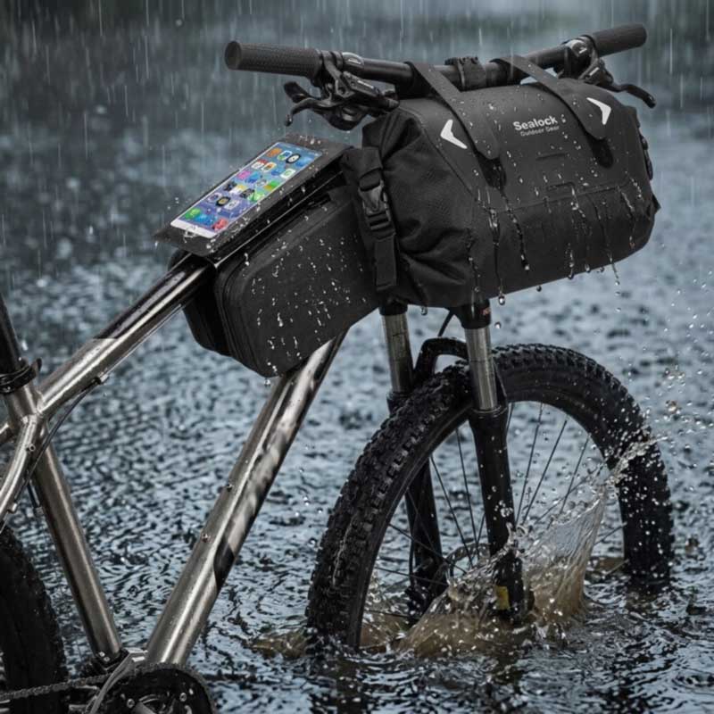 Waterproof Bike Bags — RF Welded, IPX6 | OEM, MOQ 200