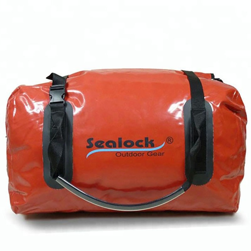 80Liter Waterproof Duffel Bag With Red Pvc