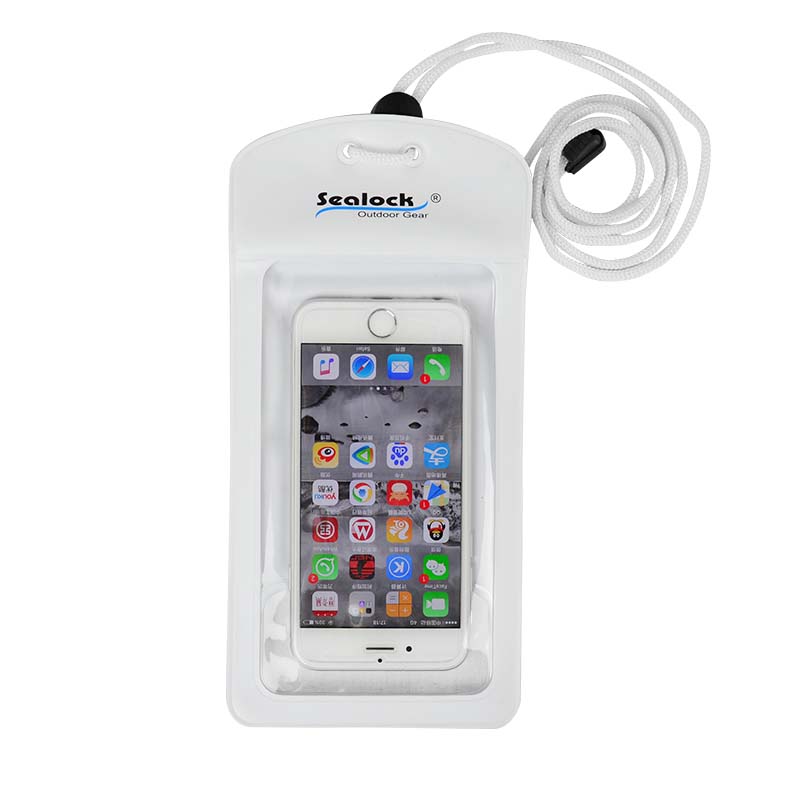Dual-Seal IPX8 Waterproof Phone Pouch with Rear Camera Window