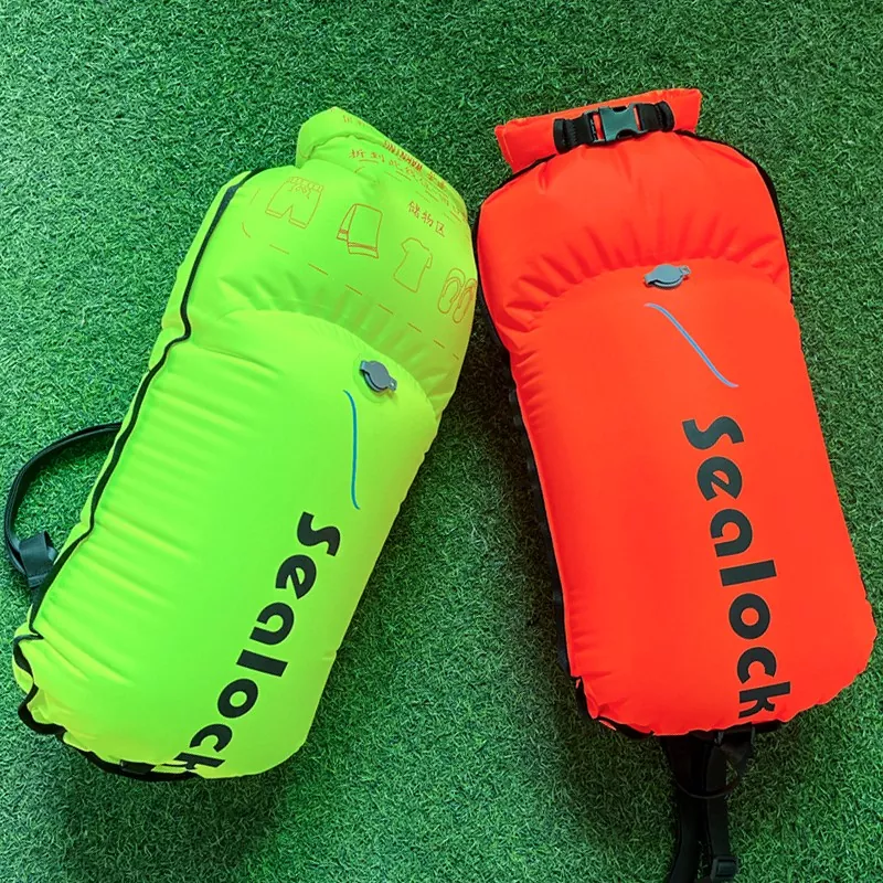 Open Water Swim Buoy with Dry Bag